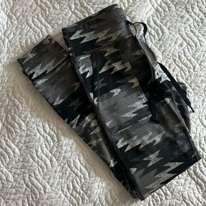 Aerie fleece lined jogger style legging